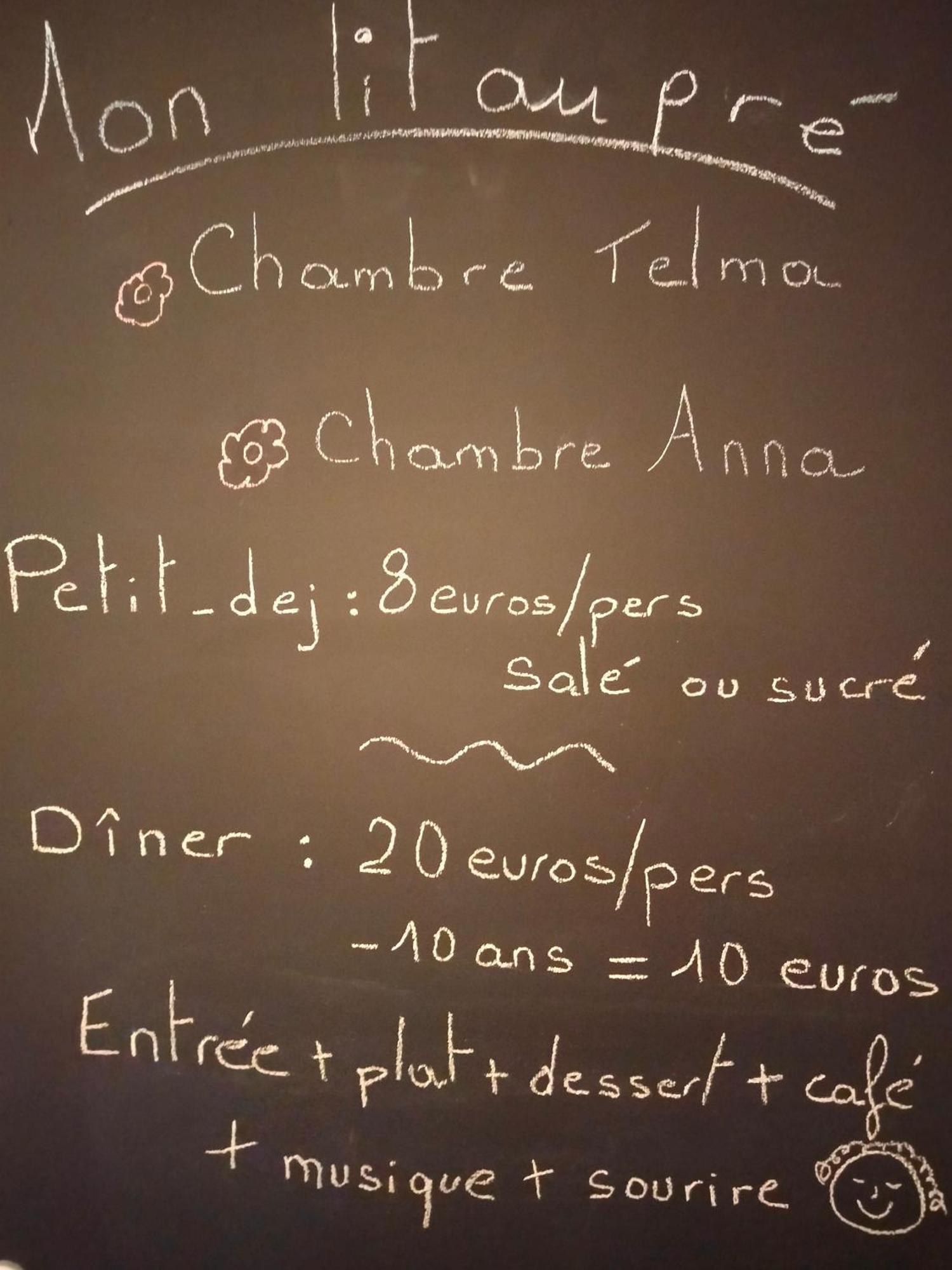 Chambre Familiale Anna "Mon Lit Au Pre" , Jusqu'A 4 Adultes Et 2 Enfants Avec Piscine Familles, Couples Ou Femmes Seulement Pontours Exteriér fotografie